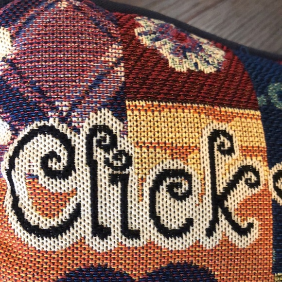 Vintage Ruby Slippers decorative pillow - Picture 4 of 7